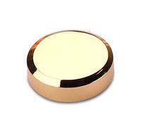 4 Pezzi in Lega di Zinco Decorativo Specchio for Unghie Viti di Fissaggio rondelle di plastica pubblicità raccordi for Unghie Coperchio a Vite in Ottone (Color : Gold, Size : 16mm)