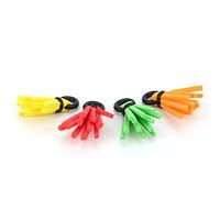 4 Pezzi Indicatori di Attacco in Schiuma per Pesca a Mosca Galleggianti con Gancio alla Deriva Bobber Gialli per Rilevamento Preciso dell'Attacco e Controllo dell'assetto (4 Colori Misti)