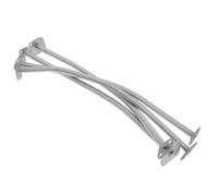 4 Pezzi Ingresso Gas per Vaporiere Commerciali, Ricambio per Cucine | Cucine Professionali e Ristoranti, Metallo Argento, Connessione per Cuocitori Noodles e Ingressi