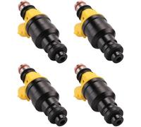 4 Pezzi Iniettori Carburante 23250-02020 2325002020 Per TOYOTA Per AVENSIS Per CARINA Carburanti Carburante Iniettore