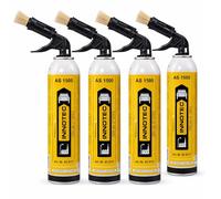 4 pezzi Innotec AS 1500 - Grasso di montaggio ad alta temperatura - Lubrificante e distaccante per temperature estreme - Manutenzione e montaggio di sistemi frenanti, viti e parti di macchine