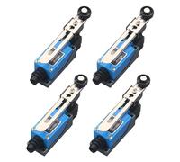 4 pezzi Interruttore di finecorsa regolabile Lever 1NC 1NO leva per scooter con 5 cm regolabile, interruttore alternatore automatico ME-8108 Limit Interruttore, Interruttore di posizione per