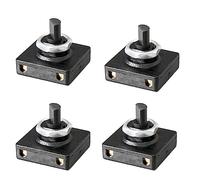 4 pezzi interruttore rotante 250V 3A, 4 posizioni 3 velocità universale velocità selettore riscaldatore controllo modulo interruttore rotante, per fornello televisione ventilatore (Tipo 2)