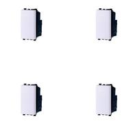 4 Pezzi Invertitore, Compatibile Con Vimar Arke, Colore Bianco