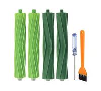 4 Pezzi irobot Spazzole Gomma i7, irobot pour Roomb a Ricambi, Accessori Roller Brush per i7 irobot pour Roomb a Spazzolino di Ricambio, Compatibile pour Roomb a E5 E6 E7 J7 J7 + i8 i8+ i7+ i6
