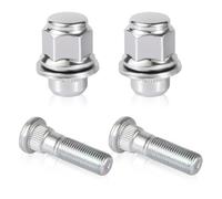 4 Pezzi Kit Dadi Ruota e Dadi per Ruota M12x1,25, Dadi Rimorchio Compatibili con Infiniti EX35 G37 Q70 Q50 QX50 Nissan Pathfinder Frontier Altima Sentra Armada Murano Maxima 350Z 370Z