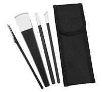 4 Pezzi Kit Pedicure Professionale, Acciaio Inossidabile Bisturi per Pedicure Raspa in Acciaio per Pedicure Lima per Piedi Professionale per Pelle Morta Piedi, Lima Piedi Calli, Rimozione Calli