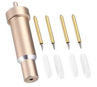 4 Pezzi Lame di Taglio per Cricut Maker, Lama di Ricambio per Cricut Maker, Maker 3, Explore Air 3, Air 2, One, Lame di Taglio Profonde per Cricut, con Alloggiamento, Lame da Taglio 30/60 Gradi