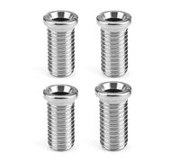 4 Pezzi Lavello a Vite Cava, ZIJANG M12 x 25mm Argento Acciaio Inossidabile Viti del Cestello del Lavello, Vite del Filtro del Lavello Della Cucina Adatto per Lavello da Cucina