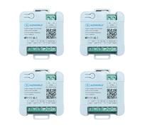 4 Pezzi LED Dimmer WiFi 2.4G + Pulsante, 12V 24V 48V 6A, Compatibile Con TUYA e Smart Life, Controllo Smart APP/Voce/Pulsante, IP20