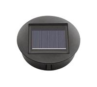 4 Pezzi LED Luci Solari di Ricambio Top Lanterna Solare Pannello Solare Alimentato Luci del Coperchio Della Lanterna per il Cortile del Percorso