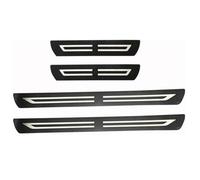 4 Pezzi Listelli Battitacco Auto per Tesla Model X 2020-2026, Strisce BattitaccI Anti-Graffio Door Sill Kick Plates Protector AntiGraffio Accessori,C