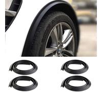 4 Pezzi Listello Passaruota per Toyota Corolla Touring Sports E210 2019-2023, Parafanghi, Parafango Della Ruota Dell'Auto, Parafango Svasato In Gomma, 1.5 m, Nero,Black