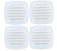 4 pezzi Louvre Air Vent High Grade Ventilatore Grill 82 mm Barca Caravan Camper