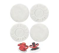 4 pezzi Lucidatrice auto, Tamponi lucidatura auto, Coperture lucidaturae per cofano, per lucidatrici a batteria Einhell CE-CB 18/254 Li, CC-PO 90, per lucidatrici da 220 mm a 250 mm