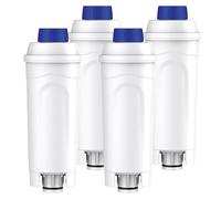 4 pezzi macchine da caffè filtro acqua DLSC002 per deLonghi Magnifica Evo & S, Dinamica, Primadonna soul, Eletta Explorer, Rivelia, ECAM, ETAM Series