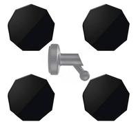 4 pezzi magnetici di ricambio per Garmin Dashcam 45/46/47/55/56/57/65W/66W/67W/Tandem/Speak Plus