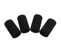 4 Pezzi Manicotto per Cartuccia Co2 16g in Spugna, Nero, 5 Cm | Protezione Antigelo, Presa Migliorata e Montaggio Rapido, per Cartuccia Co2 e Cilindro Gas 16g