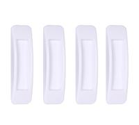 4 Pezzi Maniglia porta scorrevole autoadesiva, Maniglie ausiliarie autoadesive, Maniglie porte inestre autoadesive, Maniglia porta autoadesiva plastica, per Mobili Frigoriferi (Bianca)