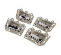 4 Pezzi Maniglie per Porte Interne Grigio ABS Maniglia Interna per Porta Set Anteriore Posteriore Sinistra Destra Sostituzione per Dal 2005 Al 2011 Sostituzione Maniglia Portiera Auto