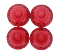 4 Pezzi Manopole Per Chitarra Cappello A Cilindro Velocità Campana Manopola Di Controllo Tono Volume 6mm Per Accessori Per Chitarra Elettrica LP/SG parti di chitarra(Black3)