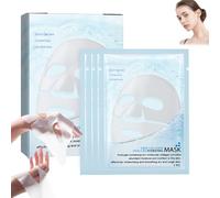 4 Pezzi Maschera Collagene Viso,Maschere Viso Idratante Profonda,Riduce le Linee Sottili e le Rughe,Minimizzare i Pori,Migliorare L'elasticità,Mirato Alla Pelle Secca,Opaca e Non Compatta