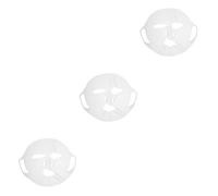 4 Pezzi Maschera Silicone Riutilizzabile per Idratazione Copertura Previene Evaporazione e Scivolamento Adatta Tutti Tipi con Confezione Opp