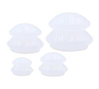 4 Pezzi Massaggio Cupping Kit, Coppe Anticellulite Con Coppe per Il Corpo, Coppettazione Massaggio per Indolenzimento Muscolare, Sollievo dal Dolore