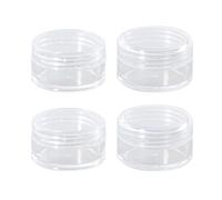 4 Pezzi Mini Bottiglie Trasparenti, Imbottigliamento Cosmetici, Forniture Di Viaggio, Contenitori Cosmetici.