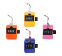 4 pezzi mini contatore colorato portatile per le persone che contano lo sport e