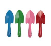 4 pezzi Mini Paletta da Giardino Colorata, Piccole Palette da Giardino in Metallo, Set di Mini Paletta per Scavare, per Piantare e Trapiantare Piante e Fiori