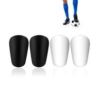 4 Pezzi Mini Parastinchi da Calcio, Mini Protezioni Gambe Protettivi Extra per Uomo, Donna, Ragazzi e Ragazze, Shin Guards Miniatura per Sport, Protezione Leggera, Personalizzabili con Graffiti DIY