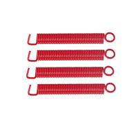 4 Pezzi Molle di Ripresa per Chitarra Elettrica, Ponte Tremolo | Acciaio, Finitura Lucida e Texture Liscia, Installazione Semplice, Regolazione Flessibile, Lunga Durata e Non Corrosive
