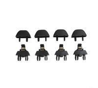 4 pezzi morsetto di supporto per paraluce 6R0857561 compatibile con Passat per Polo per Skoda plastica ABS resistente all'usura facile montaggio ricambio per interno del veicolo beige grigio nero