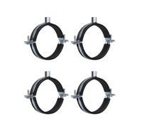 4 pezzi Morsetto for staffa for tubo regolabile 15-166 mm Supporto for gancio ad anello diviso for montaggio a parete e soffitto(4pcs 107-112mm)