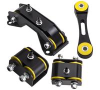 4 pezzi motore motore e supporto trans compatibile con Impreza 1993 1994 1995 1996 1997 1998 1999 2000-2012 Forester 2004-2013