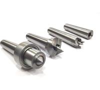 4 pezzi MT2 tornio per legno Live Center Drive Spur Cup MT2 Arbor