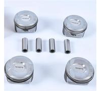 4 pezzi N14B16A N14B16C motore + pistone da 0,5 mm e set di fasce elastiche 11257566019 11257540609 11257566479 compatibile per MINI N14 TURBO Cooper 06-16