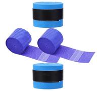 4 Pezzi Nastro Antiscivolo in PU, e Rapida Installazione | Batteristi e Mani Sudate, Superficie Liscia e Design Brillante, Blu o Porpora, Assorbe Urti