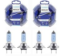 2x NEOLUX H7 Luce Blu 55W PX26d 12V DUO-Box Lampadina