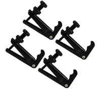 4 pezzi nero violino ottone sintonizzatore rame forniture di parti a grandezza naturale accessorio fine 3/4 4/4 accessori per violino