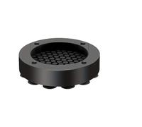 4 Pezzi Nuovi Piedini Antivibrazione Universali Con Ventose, Tappetino In Gomma For Lavatrice, Piedino Silenzioso For Frigorifero, Base Di Sollevamento(New Black)