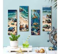 4 pezzi Opbite per la decorazione della parete della parete marina per la camera