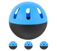 4 Pezzi Palle da Allenamento Baseball Cave 74mm in EVA per Pratica | Leggere e Morbide, per Interno ed Esterno, Aiuta Stabilità e Riduce Rischio di Infortunio