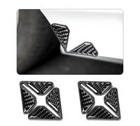 4 Pezzi Paracolpi Portiere Auto per Fiat 500X e Altre Auto. Protezione per Bordi per Auto Porte - Piegatura Multiangolo,Black