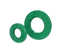4 pezzi Paraolio scheletro in silicone tipo TG verde, ID 19mm, diametro esterno 30mm, paraolio albero con molla rinforzata per manutenzione meccanica, 19x30x8mm