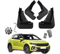 4 Pezzi Paraspruzzi Auto per 2018-2023 VW T-ROC, Set Completo Anteriore e Posteriore Antispruzzo Impermeabile Protezione da Acqua