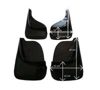 4 pezzi, Paraspruzzi auto per Opel Adam 2012-2025 Hatchback