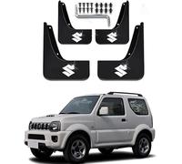 4 Pezzi Paraspruzzi Auto per Suzuki Jimny 2015 2016 2017 2018, Set Completo Anteriore e Posteriore Antispruzzo Impermeabile Protezione da Acqua
