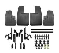 4 pezzi paraspruzzi compatibili for Ford Bronco 2/4 porte 2021-2023+ protezione parafango anteriore ruota posteriore parafango in fibra di carbonio ABS nessuna perforazione richiesta